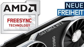 »Freesync« mit Geforce  Nvidia unterstützt Adaptive Sync wir haben es ausprobiert [upl. by Aicekan69]