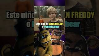 El niño rubio es Golden Freddy o Freddy Fazbear  Fnaf fivenightsatfreddys [upl. by Ellenad]