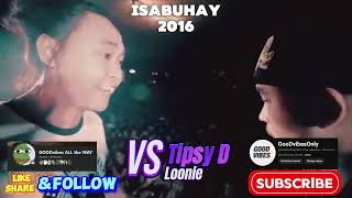 TIPSY D ALL 3 ROUND ISABUHAY 2016 fliptop rap fliptopbattle fliptopbattleleague [upl. by Keeryt]