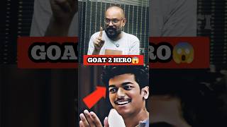 ❤️‍🔥Goat 2🔥Movieல‼️இவர் தான் Heroவா🤯 VP Mega Twist😱 goatvijaygoatmovieshortsfeed thalapathyvijay [upl. by Josi]