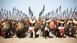 3200 Praetorian Archers Vs 6400 Rekem Palace Guard  Total War Rome 2 [upl. by Lorine]