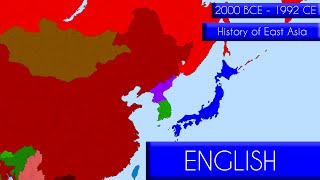 The History of East Asia  4000 years [upl. by Zetrac716]