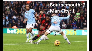 Premier League FaceOff Bournemouth Hosts Manchester City [upl. by Wadlinger]