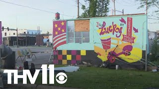 Historic Arkansas restaurant destroyed by tornado [upl. by Valdemar941]