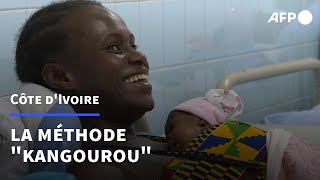 Côte dIvoire la méthode quotkangourouquot pour sauver les bébés prématurés  AFP [upl. by Phyllis677]