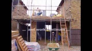 How to Build a Two Storey Side Extension in Less Than Thirteen Weeks [upl. by Teloiv487]