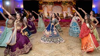 Sangeet Dance by Bride amp Bridesmaids I Indian Wedding I ShivKiDharti [upl. by Alios60]