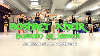 Hussain Al Jassmi  Boshret Kheir  CHOREOGRAPHY by Master Ram rawstudios حسين الجسمي  بشرة خير [upl. by Joella]