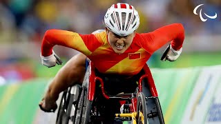 Meet Hongzhuan Zhou — The Unstoppable Wheelchair Racing Star  Para Athletics  Paralympic Games [upl. by Frentz199]