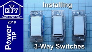 3Way Switch Installation Tip  Power Tip Ep 1 [upl. by Svend]