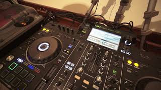 PIONEER XDJRX2 USING NEEDLE SEARCH ON THE TOUCH SCREEN [upl. by Alracal]