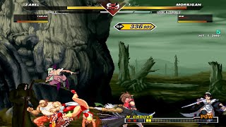 Lord Raptor and Gang vs Morrigan and Gang  Mugen Fighting Games [upl. by Hippel]