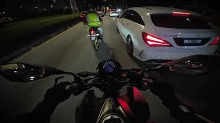 After shopping ride  Kawasaki  Modenas Z250 ABS 2024  DJI Osmo Action 4 POV 4K UNCUT [upl. by Adiraf]