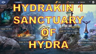 Complete Hydrakin 1 Sanctuary of Hydra Conquest Mir4 [upl. by Ekim493]