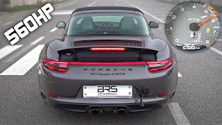 560HP Stage 2 Porsche 9912 Targa GTS with Custom Headers amp Exhaust  Launch Control 0260 amp More [upl. by Dunning]