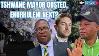 Political dominoes falling Tshwane mayor ousted Ekurhuleni next  De Beer [upl. by Lanfri488]