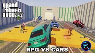 GTA V  RPG VS CARS Funny Gameplay [upl. by Ahsatel]