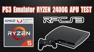 Ryzen 2400G PS3 Emulator Test RPCS3 [upl. by Nigam]