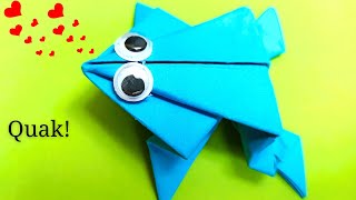 6 Minuten zum Origami Frosch Meister [upl. by Archibaldo]