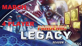 Pandemic Legacy Season 1 March Episode 5 [upl. by Arreip]