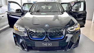 2023 BMW iX3 Range 460km 286hp Black Color  Walkaround Exterior and Interior [upl. by Edith]