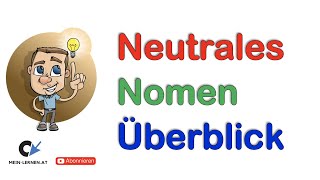 Das neutrale Nomen [upl. by Aileve]