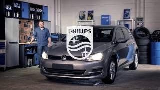 How to replace headlight bulbs on your Volkswagen Golf VII [upl. by Weywadt909]