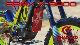 FIRST RIDE EBMX X9000 CONTROLLER ON SURRON 72v [upl. by Magbie587]