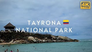 Tayrona National Park Colombia in 4K [upl. by Nimajnab]