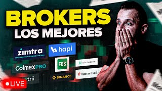 📢 Webinar 🔺MEJORES BROKERS PARA HACER TRADING SCALPING  LARGO PLAZO  MIE 1230 pm COL [upl. by Aisanahta]