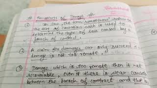 Theories Of Remotness Of Damages Tort  5th Sem Part 5 [upl. by Ahsilra]