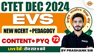 CTET EVS DEC 2024  EVS  NEW NCERTPEDAGOGY  PYQ  BY PRASHANK SIR [upl. by Schnapp]