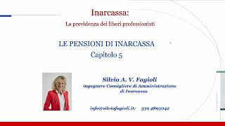 Capitolo 5  Le pensioni di Inarcassa [upl. by Siahc]