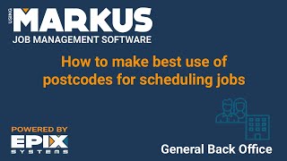 How to make best use of postcodes for scheduling jobs [upl. by Kinny]