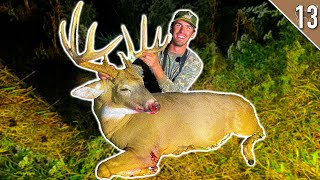 Jakes Public Land Giant Bow Hunting Whitetails on the GROUND [upl. by Chaunce]