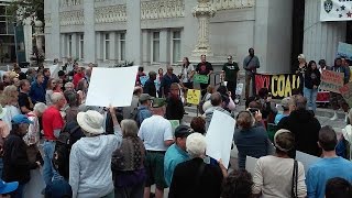 ILWU10 Muhammad Derrick Challenges Toxic Coal In Port Of Oakland [upl. by Rhodia]