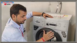 ifb front load washing machine diva aqua GBS full demo and Installation best demo in hindi [upl. by Latisha]