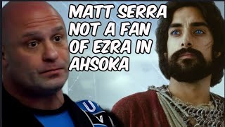 UFC Legend Matt Serra tells us why he is not a fan of Ezra in Ahsoka  Big Thing [upl. by Behn]