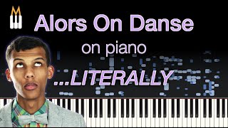 Stromae  Alors On Danse Audio Illusion Can a piano trick your mind [upl. by Kcaz]