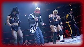 Chyna amp Chris Jericho join Too Cool and Rikishi RAW IS WAR Feb 28 2000 [upl. by Hairim]