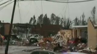 Tupelo Mayor reports widespread tornado damage [upl. by Aivatan681]