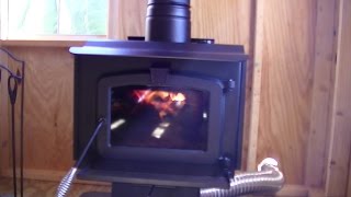 Testing out the new Wood Stove [upl. by Kerred747]