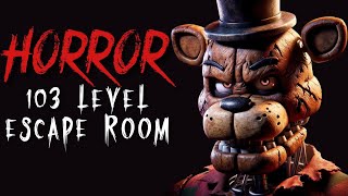 HORROR FNAF 103 LEVEL ESCAPE ROOM  TUTORIAL  Code 282242357838 [upl. by Iliam899]