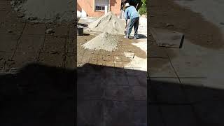 The best way to mix cement and sand with mortarPart 2 [upl. by Tinor]