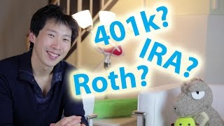 401k vs Roth 401k vs IRA vs Roth IRA [upl. by Ellehsal920]