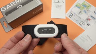 Unboxing of the Garmin HRM Pro Plus Heart Monitor [upl. by Akeemaj453]