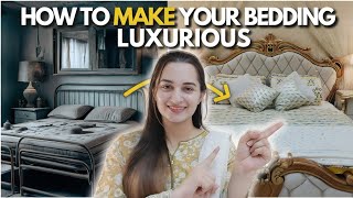 How to Make Your Bedding Luxurious and Royal with a Minimal Budget [upl. by Ecirual]