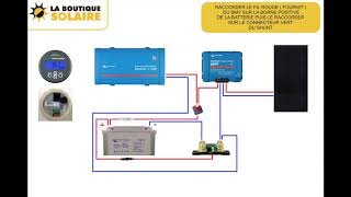 Guide de montage  Comment installer un BMV 700  702 VICTRON ENERGY [upl. by Kimberli]