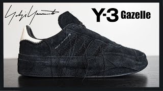 Adidas Y3 Gazelle On Feet Reviews  3 Outfits [upl. by Trela36]