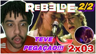 Rebelde Netflix 2x03 “Let’s Duet” parte 22 REACTION  REACCIÓN  REACT  EDY KENDALL [upl. by Eirased]